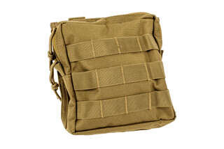 The Red Rock Outdoor Gear Medium Utility pouch is made from durable coyote brown Nylon